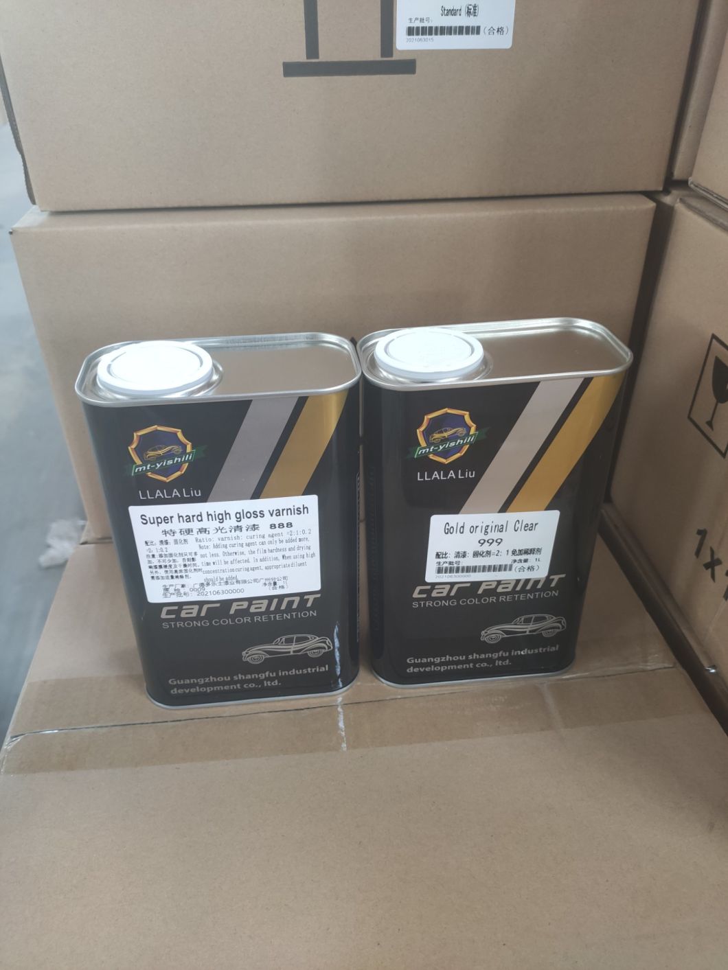 Safe storage and transportation protocols for NC paint