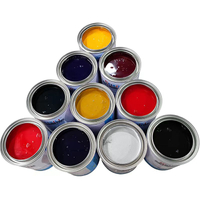 1k2K Acrylic Paint Custom Color Pearl Silver Powder Paint