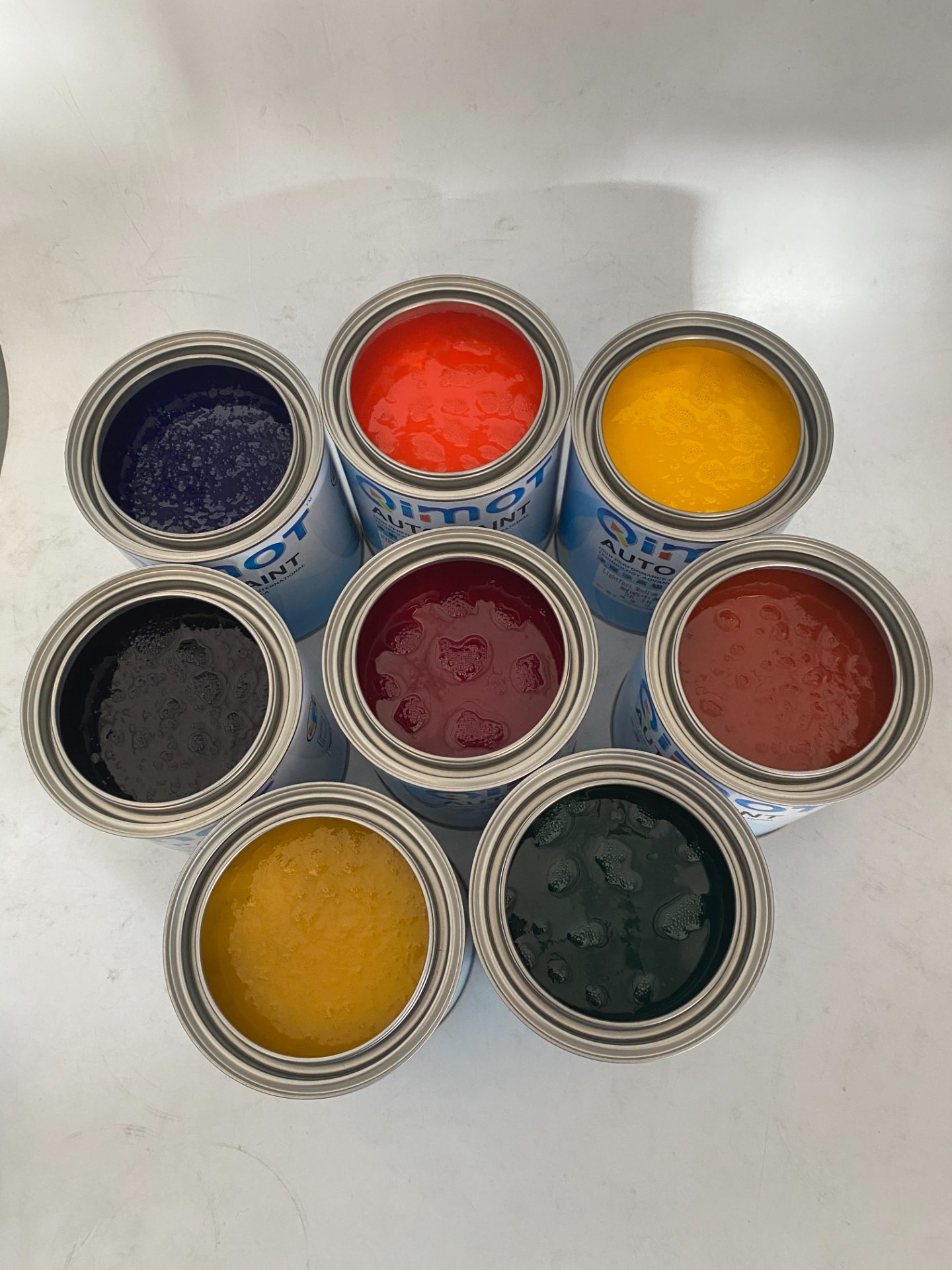 Acrylic Car Spray Paint 1K Black Car Paint Repair Car Body Filler Car