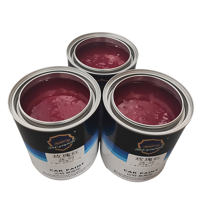 Chinese Factories/Suppliers. High Gloss Acrylic Solid Paint Car Paint Used Car Body Repair Paint 2kmasterbatch