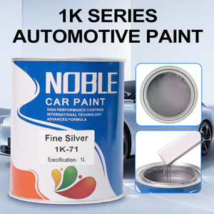 Dual-Tone Fine Grain Silver Automotive Paint