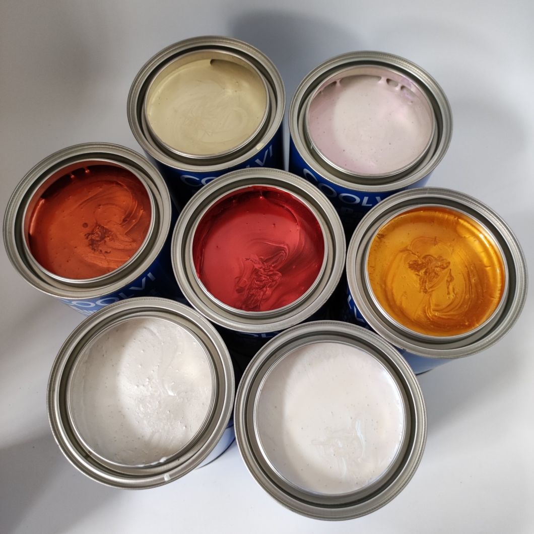 Auto Repair Paint Toning Medium Thickness Silver Powder High Gloss Metal Paint Primer Spot Color