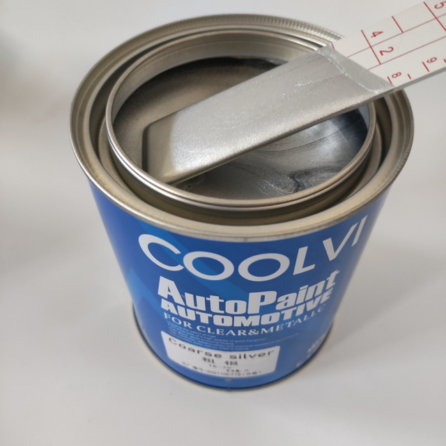 1K Automotive Refinish Paint Fine Silver