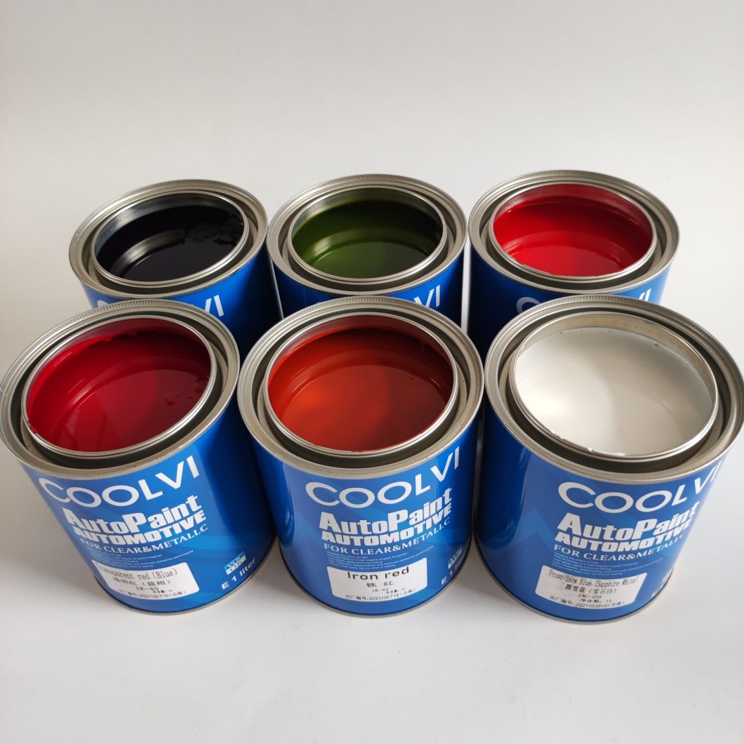 High Applicability Good Coverage Acrylic Car Paint High Concentration Popular Car Paint HS 2K Extra Black