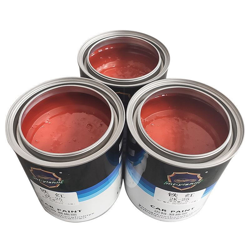 Chinese Factories/Suppliers. High Gloss Acrylic Solid Paint Car Paint Used Car Body Repair Paint 2kmasterbatch