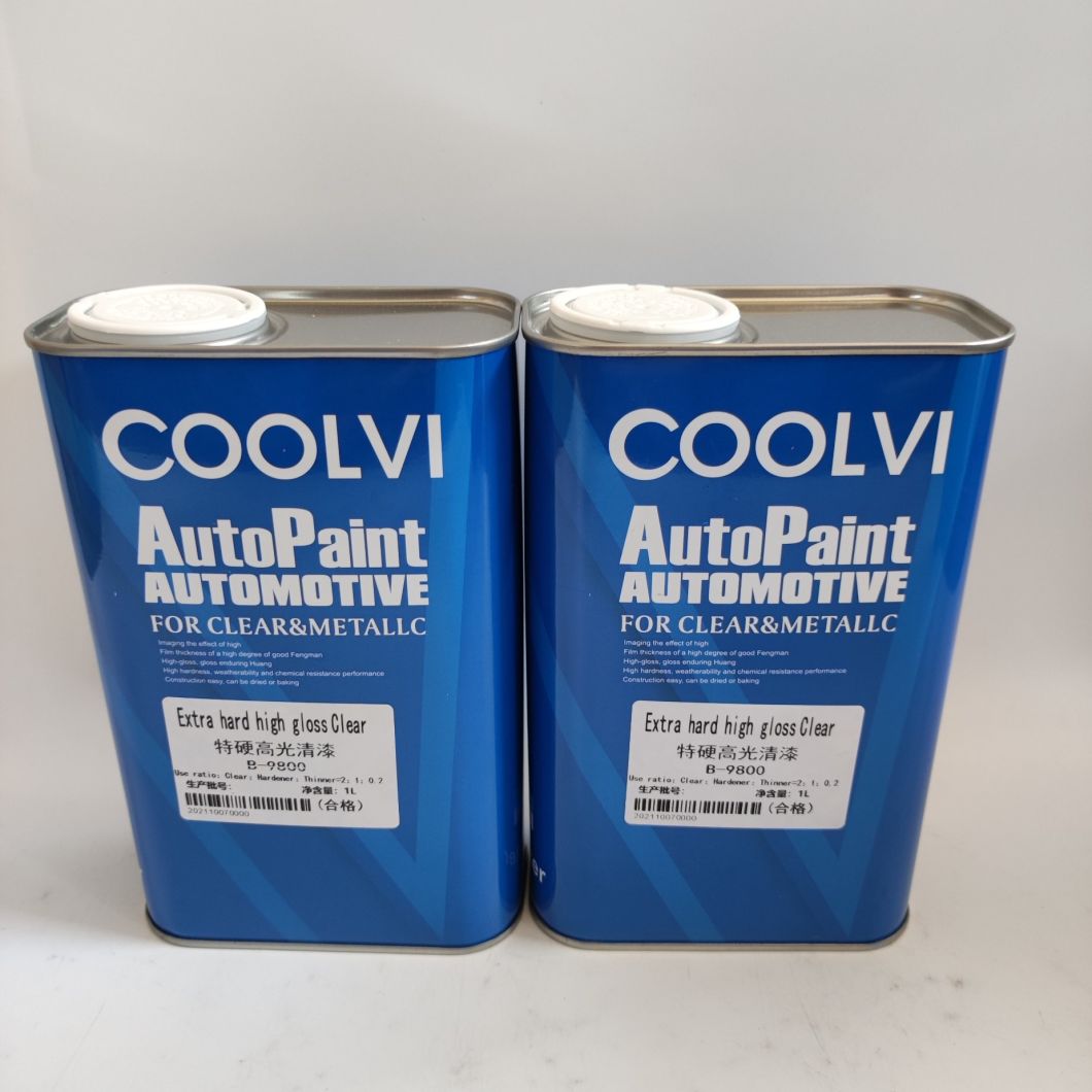 Acrylic Resin Car Fefinish Paint Varnish 2K Clear Coat Epoxy Clear Varnish Component Varnish Car for Car