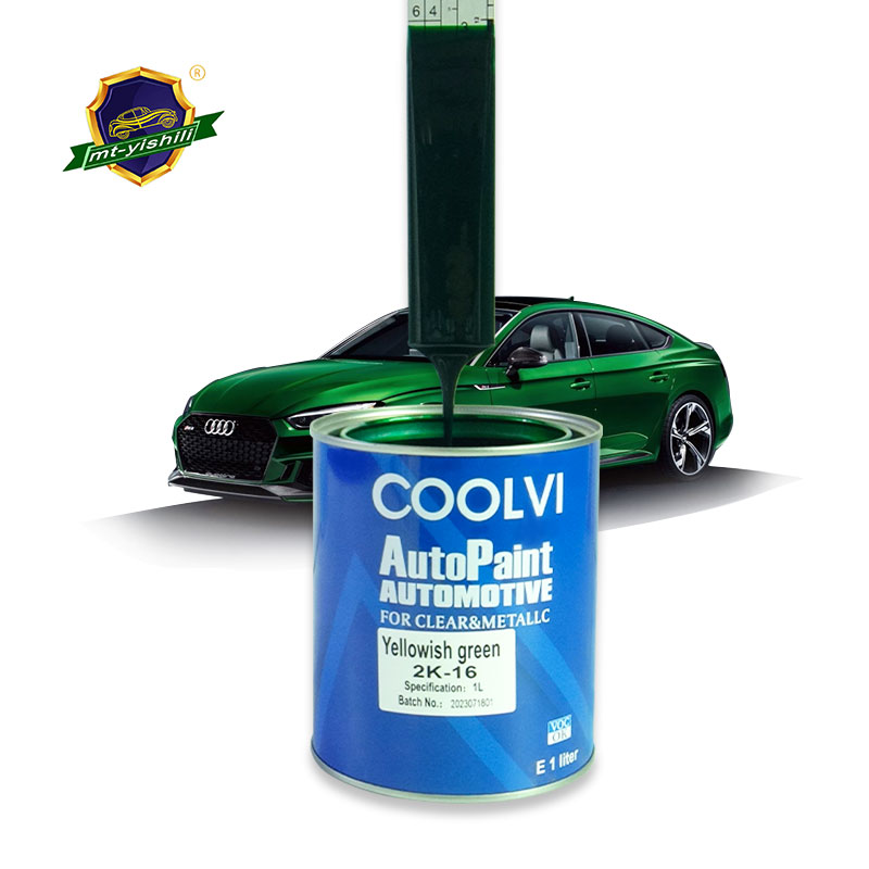 Custom Emerald Green Toning Acrylic Repair Paint