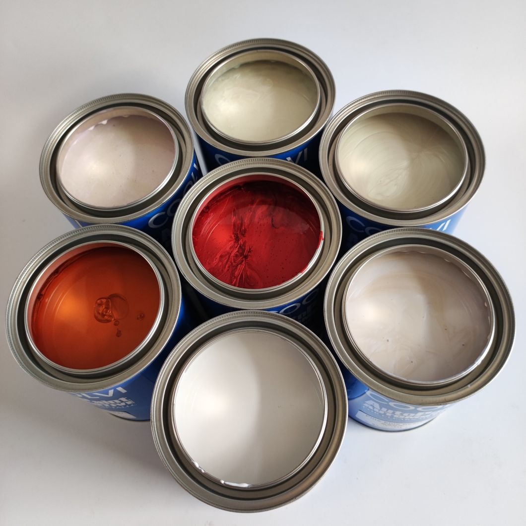 Bulk packaging and warehouse storage of 1K grey primer tins