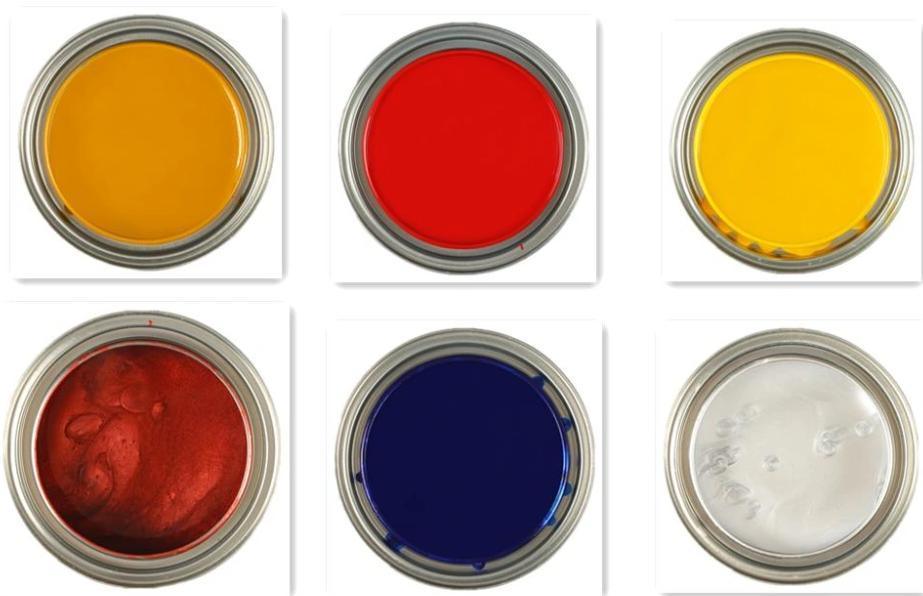 Professional automotive painting facility utilizing standardized coating systems